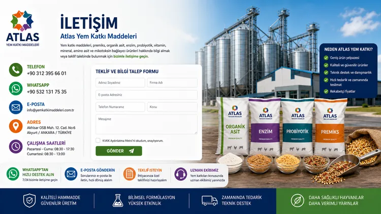 Atlas Yem Katkı iletişim