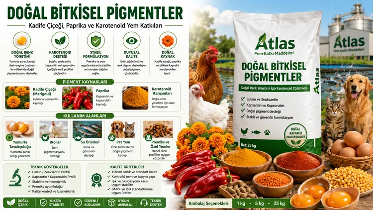 Doğal Bitkisel Pigmentler