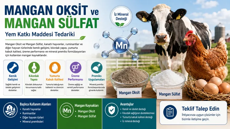 Mangan Oksit ve Mangan Sülfat