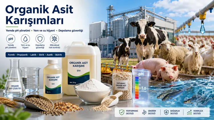 Organik Asit ve Bitkisel Aktif Kombinasyonları